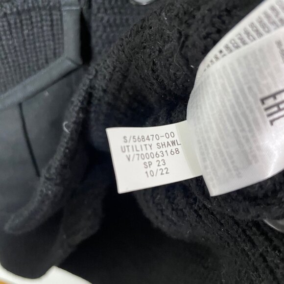 Banana Republic Men's Utility Shawl Neck Cardigan Knit Sweater Black XS Cotton - Picture 8 of 13